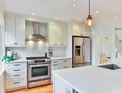 きれいに清掃された物件の内装